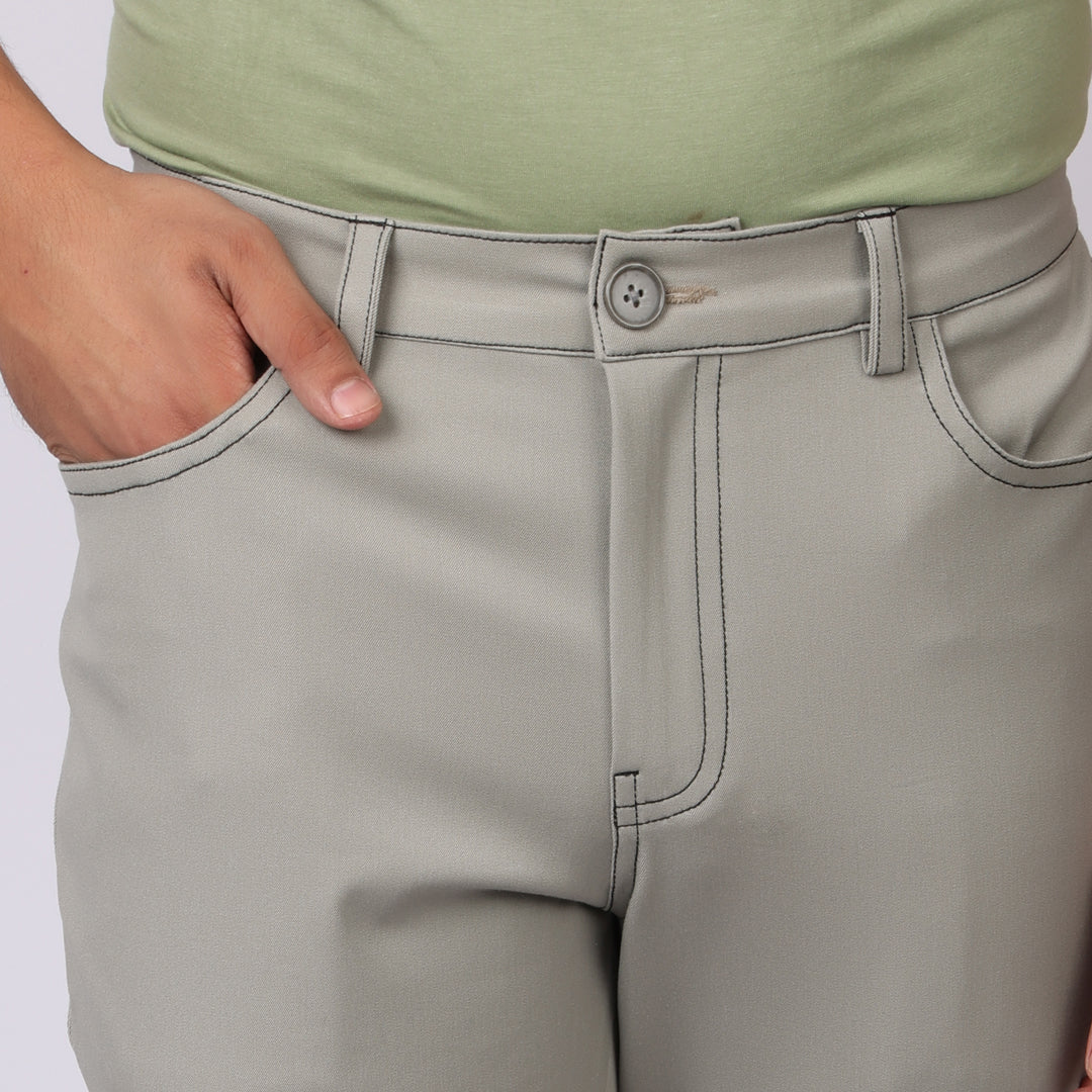 Slim Fit Jeans 2.0 – Light Pastel Green | Super Stretch & Lightweight