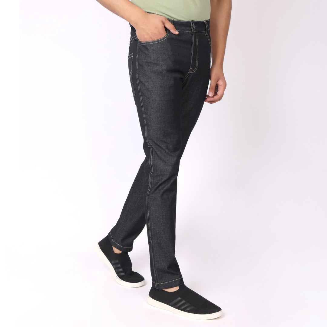 Slim Fit Grey-Black Jeans 2.0 – Super Stretch & Lightweight