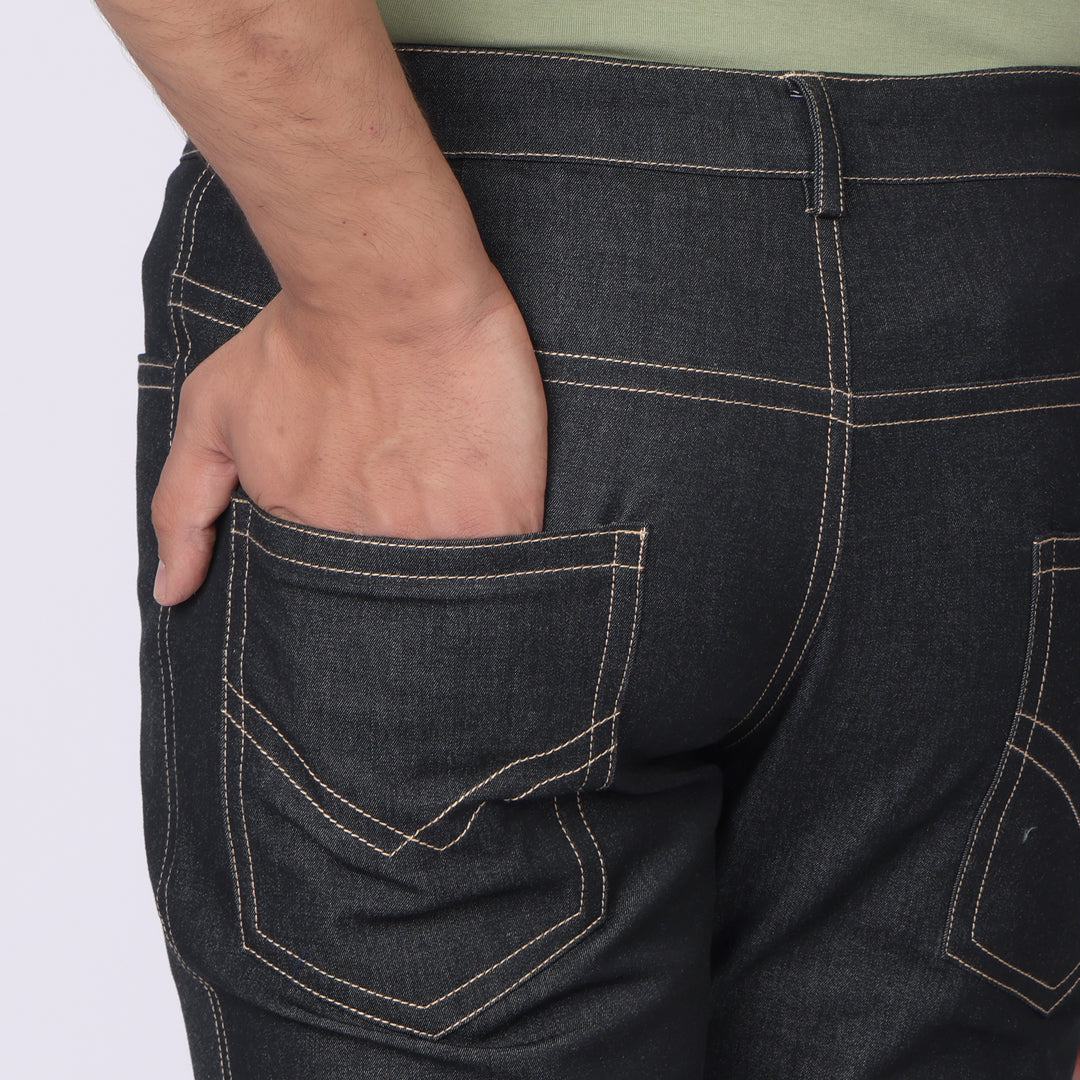 Slim Fit Grey-Black Jeans 2.0 – Super Stretch & Lightweight