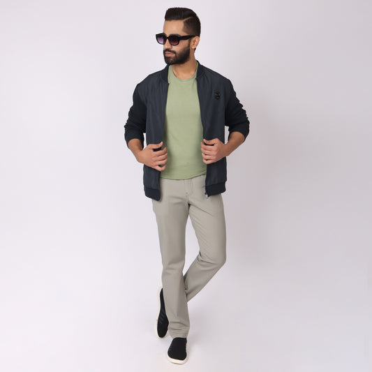 Slim Fit Jeans 2.0 – Light Pastel Green | Super Stretch & Lightweight