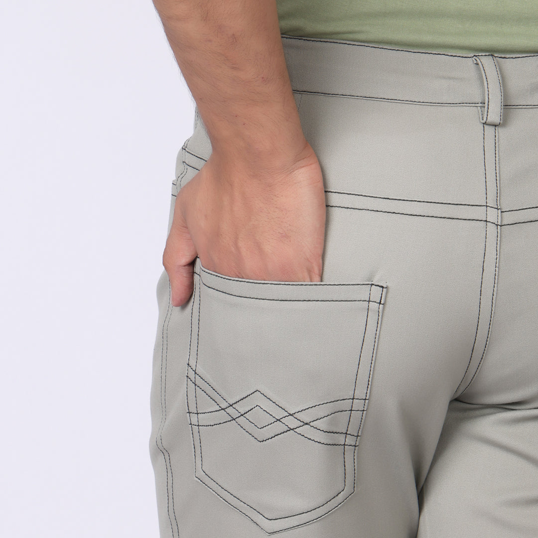 Slim Fit Jeans 2.0 – Light Pastel Green | Super Stretch & Lightweight