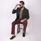 Burgundy Jeans 2.0 – Slim Fit | Super Stretch | Lightweight