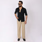 Khaki Korean Style Pants – Stretch & Relaxed Fit