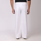 White Korean Style Pants – Stretch & Relaxed Fit