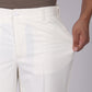 Off-White Korean Pants – Stretch & Relaxed Fit