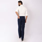 Deep Blue Korean Style Pants – Stretch & Relaxed Fit