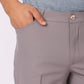 Mauve Korean Style Pants – Stretch & Relaxed Fit