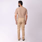 Khaki Power Stretch Chinos – Slim Fit with Extension Waistband