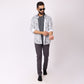 Dark Mouse Grey Power Stretch Chinos – Slim Fit with Extension Waistband