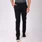 Everyday Black Power Stretch Chinos – Slim Fit with Extension Waistband