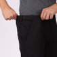 Everyday Black Power Stretch Chinos – Slim Fit with Extension Waistband