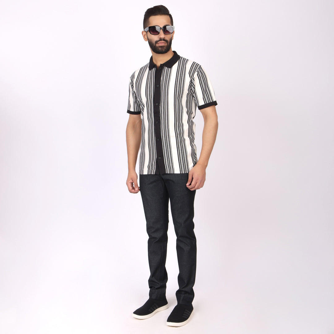 Blackish Grey Power Stretch Chinos – Slim Fit | Extension Waistband
