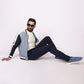 Daily Navy Blue Power Stretch Chinos – Slim Fit with Extension Waistband