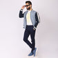 Daily Navy Blue Power Stretch Chinos – Slim Fit with Extension Waistband