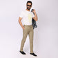 Essential Beige Power Stretch Chinos – Slim Fit with Extension Waistband