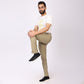 Essential Beige Power Stretch Chinos – Slim Fit with Extension Waistband