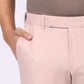 Light Peach Power Stretch Chinos – Slim Fit with Extension Waistband