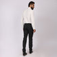 Essential Charcoal Grey Formal Pants – Slim Fit, Four-Way Stretch with Extension Waistband