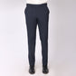 Essential Deep Blue Formal Pants – Slim Fit, Four-Way Stretch with Extension Waistband