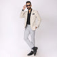 Summer Grey Linen Formal Pants – Slim Fit, Light Stretch with Extension Waistband