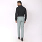 Sea Green Formal Pants – Slim Fit | 4-Way Stretch with Extension Waistban