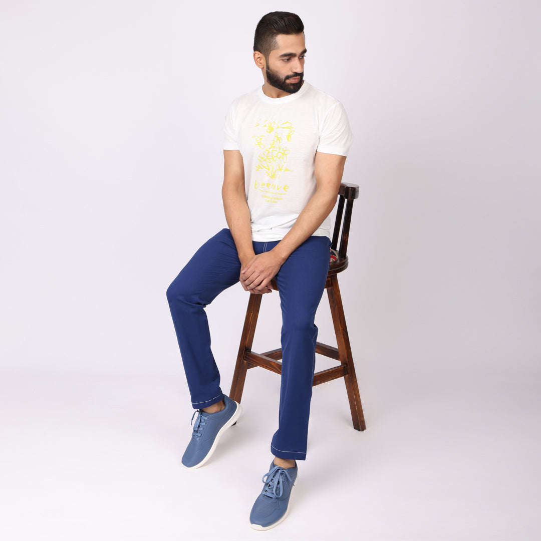 Jeans 2.0 – Indigo Blue | Slim Fit, Super Stretch, Lightweight