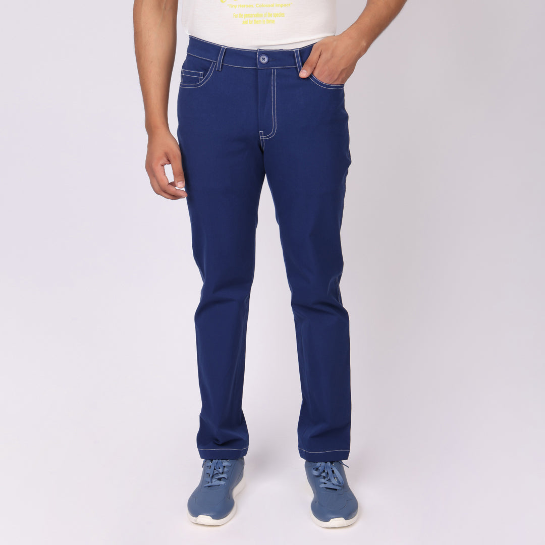 Jeans 2.0 – Indigo Blue | Slim Fit, Super Stretch, Lightweight