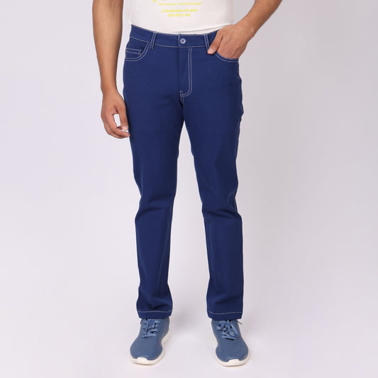 Jeans 2.0 – Indigo Blue | Slim Fit, Super Stretch, Lightweight