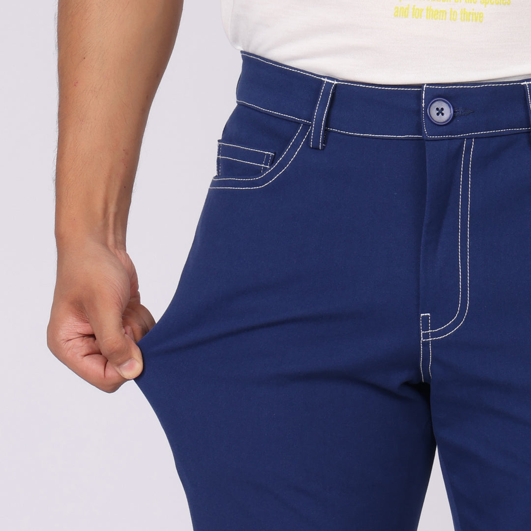 Jeans 2.0 – Indigo Blue | Slim Fit, Super Stretch, Lightweight