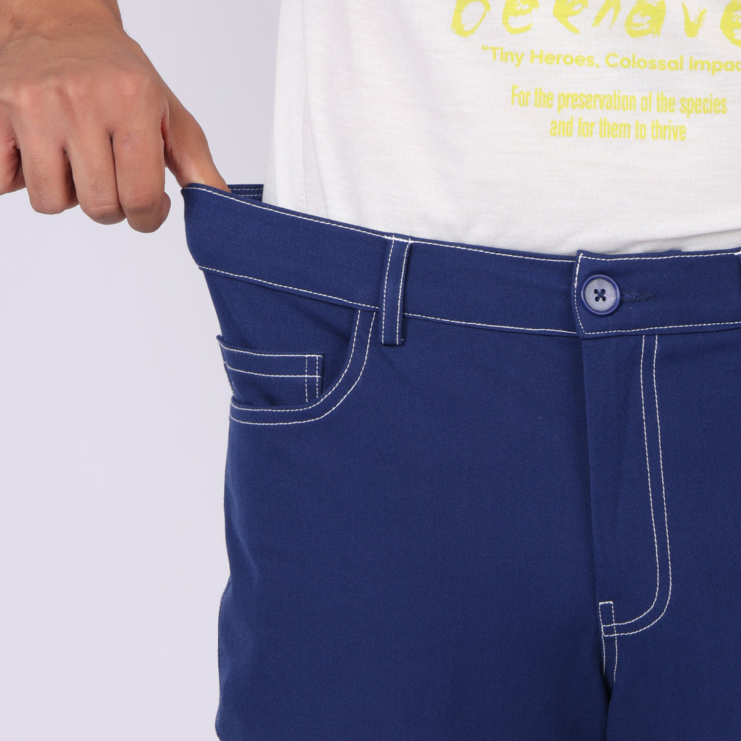 Jeans 2.0 – Indigo Blue | Slim Fit, Super Stretch, Lightweight
