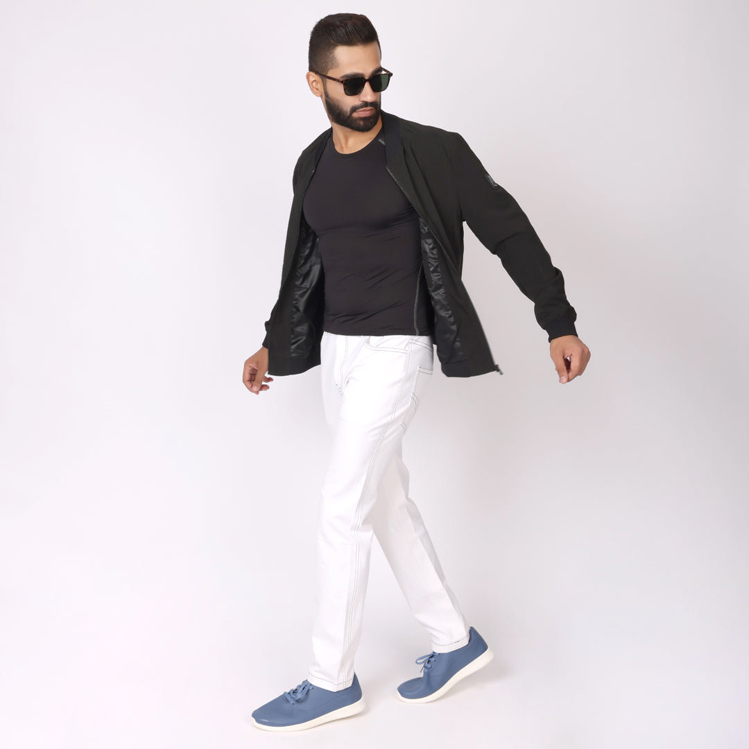 Jeans 2.0 – White | Slim Fit, Super Stretch, Lightweight