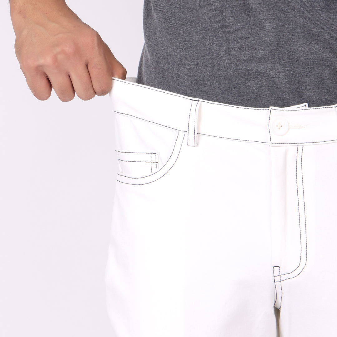 Jeans 2.0 – White | Slim Fit, Super Stretch, Lightweight