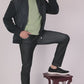 Slim Fit Grey-Black Jeans 2.0 – Super Stretch & Lightweight