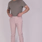Light Peach Power Stretch Chinos – Slim Fit with Extension Waistband