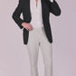 Aqua Linen Formal Pants – Slim Fit, Light Stretch with Extension Waistband