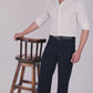 Deep Blue Korean Style Pants – Stretch & Relaxed Fit